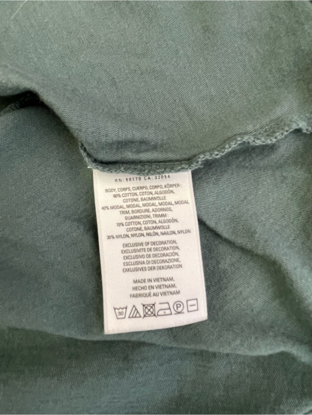Meadow Rue Anthropologie Dusty Blue Lace-Trim Tank Top - Picture 4 of 5